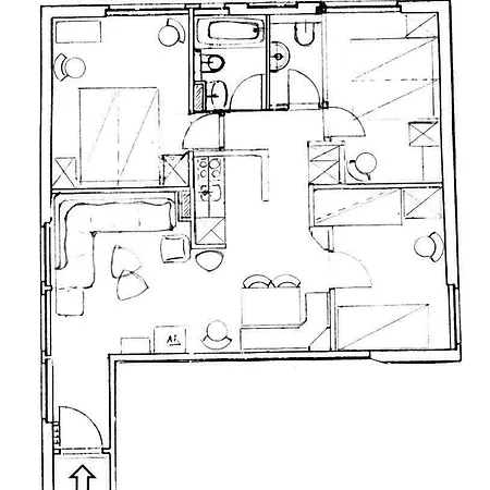 Apartamento Paradies 001 Arosa